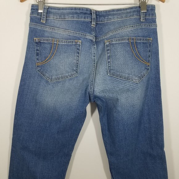 Maje Distressed Ankle Jeans Size 38 - Picture 7 of 8